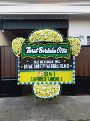 Papan Bunga Duka di Blora